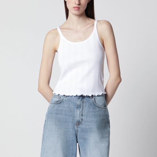 26SS 로에 반팔 티셔츠 61920212CO 112 WHITE