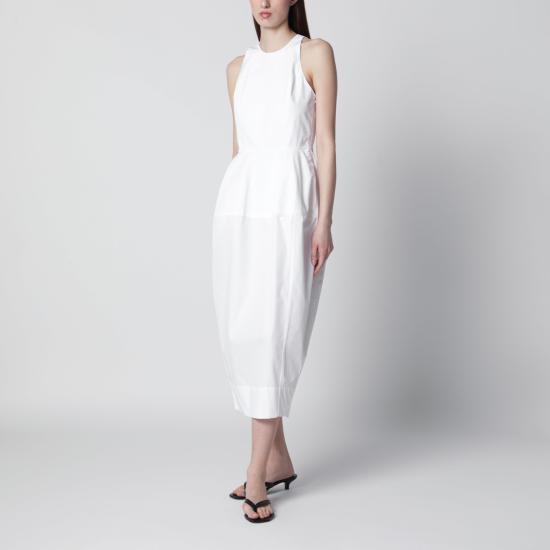 26SS 로에 롱 원피스 41933111CO 100 WHITE