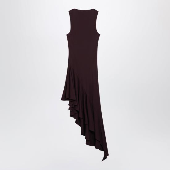 26SS 알라이아 롱 원피스 AA9R3005J090CCO 332 BURGUNDY - ALAIA