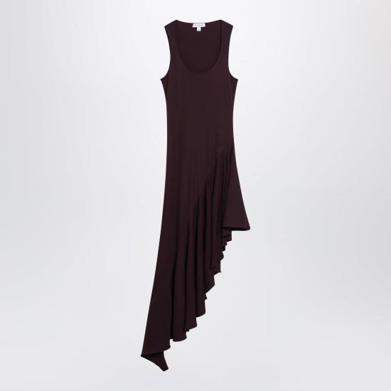 26SS 알라이아 롱 원피스 AA9R3005J090CCO 332 BURGUNDY