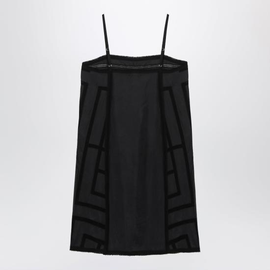 26SS 토템 숏 원피스 253WRD0266FB0491 263 BLACK - TOTEME
