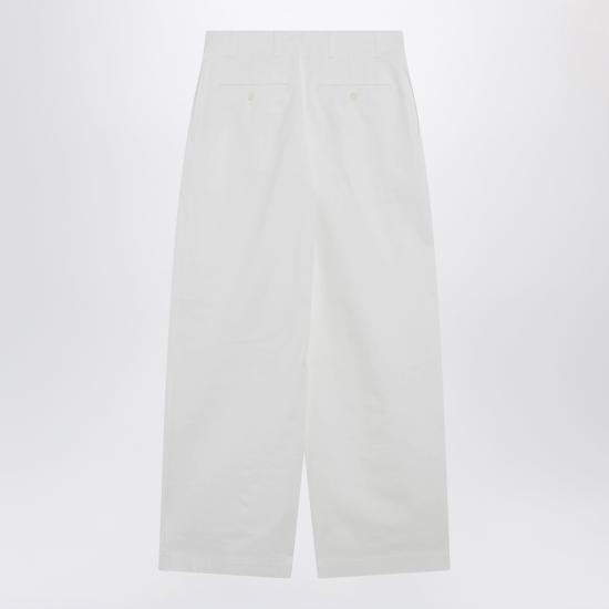 26SS 토템 스트레이트 팬츠 242WRB1641TFB0103 047 WHITE - TOTEME