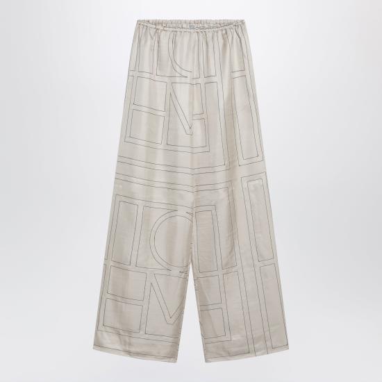 26SS 토템 스트레이트 팬츠 213255T707 926 WHITE