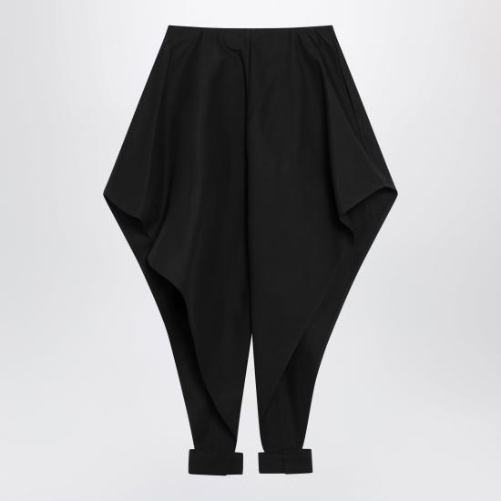 26SS 알라이아 스트레이트 팬츠 AA9P1348T447CCO 995 BLACK - ALAIA