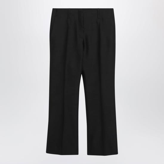 26SS 드리스 반 노튼 스트레이트 팬츠 109183305 900 BLACK