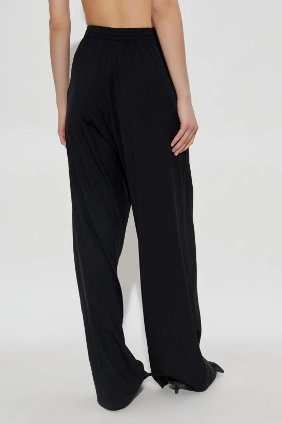 25FW 발렌시아가 스트레이트 팬츠 838868TJT35 1000 BLACK - BALENCIAGA