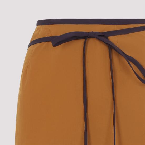 26SS 생로랑 미디 스커트 856970Y6J18 2607 YELLOW - SAINT LAURENT