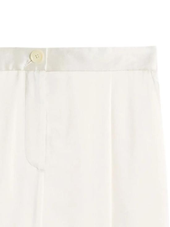 26SS 토템 스커트 262WRB0454FB0546 047 WHITE - TOTEME