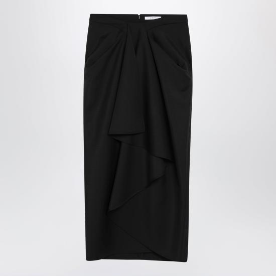 26SS 지방시 미디 스커트 BW411U100H 001 BLACK