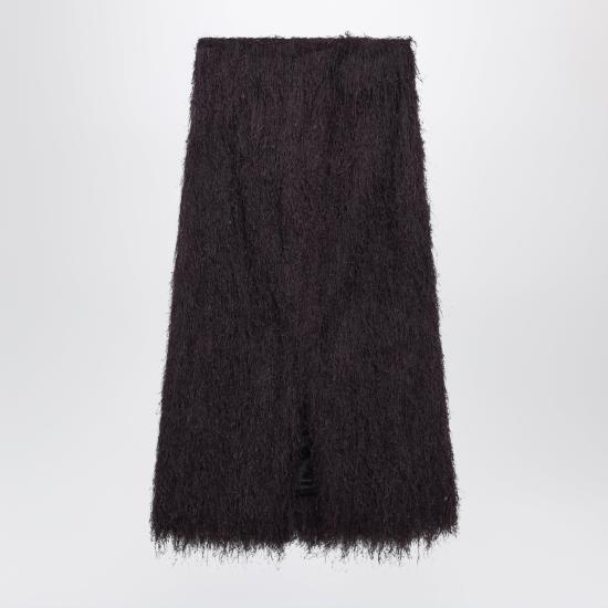 26SS 드리스 반 노튼 롱 스커트 108603038 402 PURPLE - DRIES VAN NOTEN