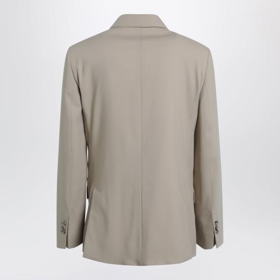 26SS 아미 뉴 울 더블 브레스티드 스트레이트 자켓 HBV764WV0194 A036 BEIGE - AMI