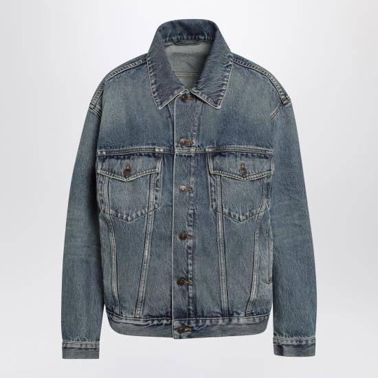 26SS 발렌시아가 데님 자켓 872149TUW58 4129 BLUE