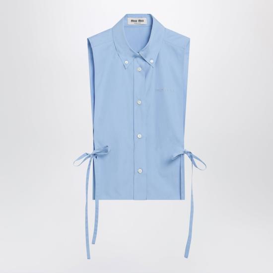 26SS 미우미우 셔츠 MK2024OOO19SE F0076 LIGHT BLUE