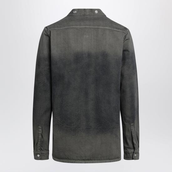 25FW 릭 오웬스 데님 자켓 RU02E1287DKDEG 78D MULTICOLOR - RICK OWENS