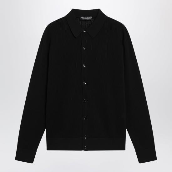 26SS 돌체앤가바나 긴팔 셔츠 GXVB3TJBCFO N0000 BLACK