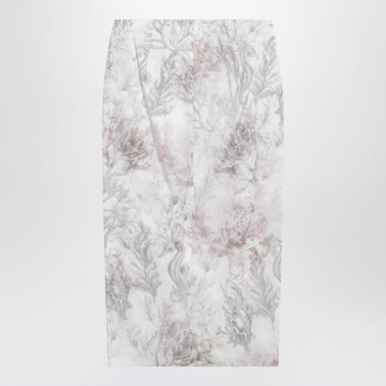 26SS 막스마라 미디 스커트 MXSULTIMOCO 001 WHITE - MAX MARA