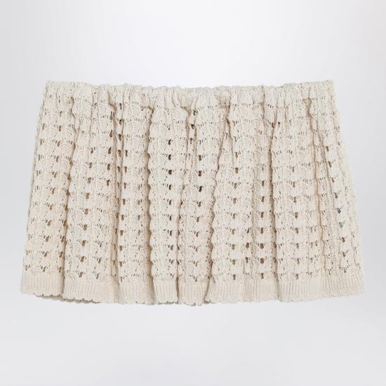 26SS 미우미우 숏 스커트 MMG588OOO1847 F0018 BEIGE - MIU MIU