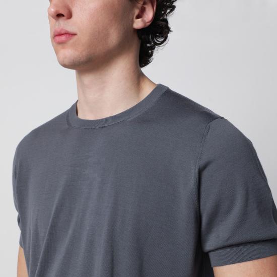 26SS 드루모어 스웨터 D0GN100CO 669 GREY - DRUMOHR