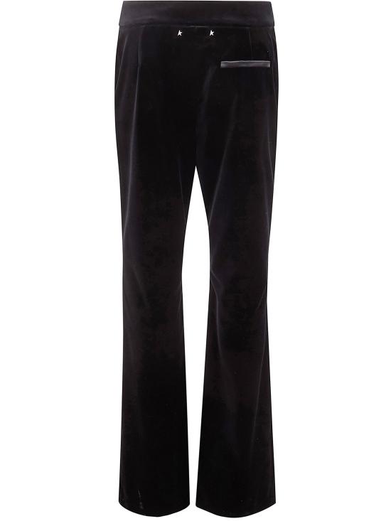 26SS 골든구스 스트레이트 팬츠 GWP02572P002316 90100 BLACK - GOLDEN GOOSE