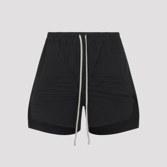 26SS 릭 오웬스 템플 박서 쇼츠 RR01F2315TE 09 BLACK - RICK OWENS