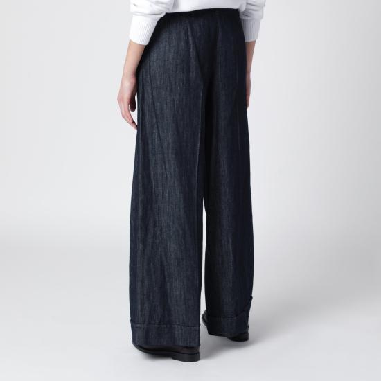 26SS 에스막스마라 스트레이트 팬츠 SMMMELODIADE 001 BLUE - 'S MAX MARA