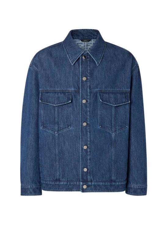 26SS 펜디 데님 자켓 FW1131AWMM F0QA2 BLUE