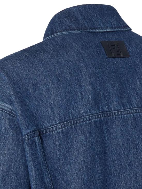 26SS 펜디 데님 자켓 FW1131AWMM F0QA2 BLUE - FENDI