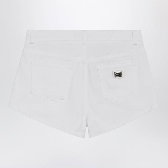 26SS 돌체앤가바나 스트레이트 팬츠 FTC7DDG8OT6 S9001 WHITE - DOLCE & GABBANA