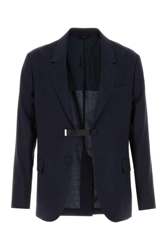 26SS 펜디 울 캔버스 블레이저 FJ0987AYU7 F0QG0 BLUE
