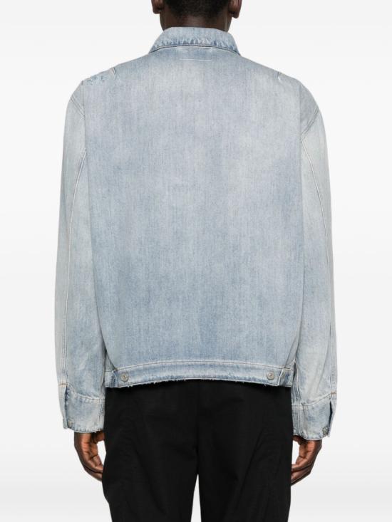 26SS MM6 메종마르지엘라 데님 자켓 SH0AM0082M30055 962 BLUE - MM6 MAISON MARGIELA