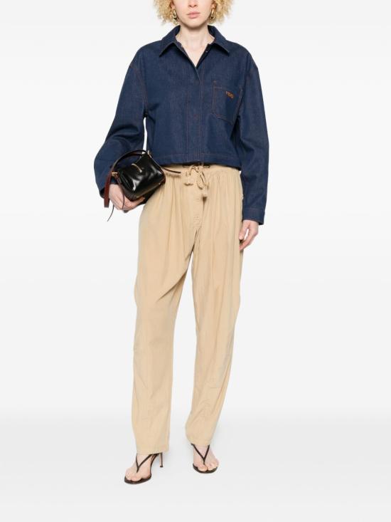 26SS 펜디 블루 데님 재킷 FLF856AOHS F0QB0 BLUE - FENDI