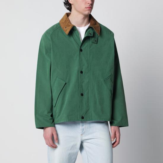 26SS 바버 TRANSPOTER 트렌스포터 오버사이즈 캐주얼 자켓 MCA0931MCA GN71 GREEN