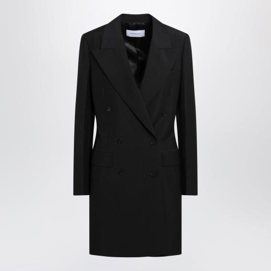 26SS 살바토레 페라가모 미디 원피스 0792931WO NR BLACK
