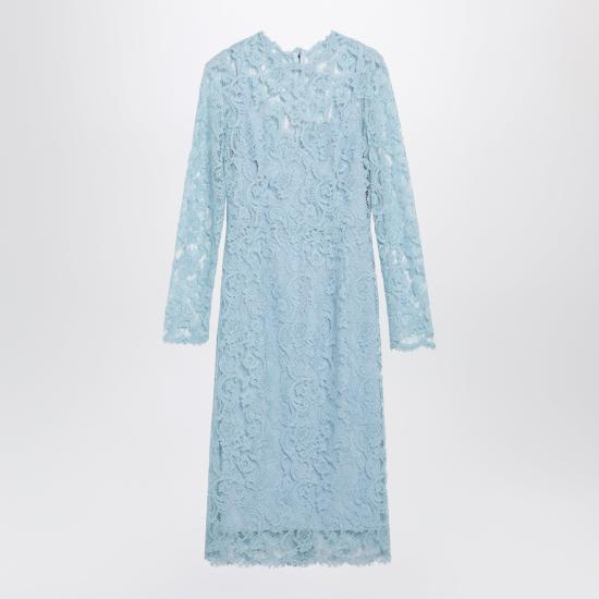 26SS 돌체앤가바나 미디 원피스 F6M0DTILMDR B6227 LIGHT BLUE