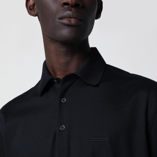 26SS 에르메네질도제냐 반팔 티셔츠 H794UH348A3 B09 BLUE - ERMENEGILDO ZEGNA