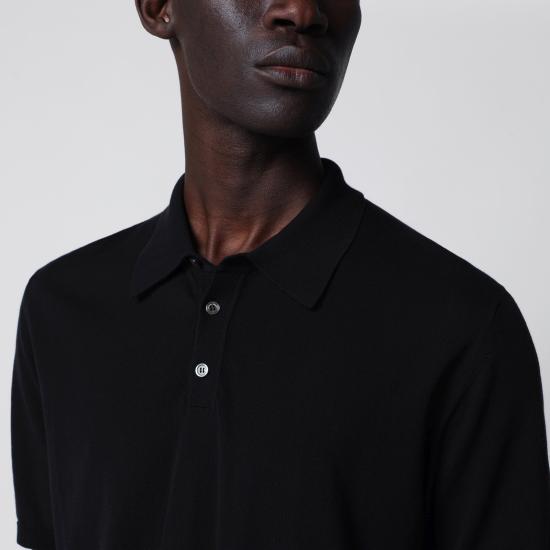 26SS 로베르토 콜리나 폴로 티셔츠 261MYA10024CO 09 BLACK - ROBERTO COLLINA