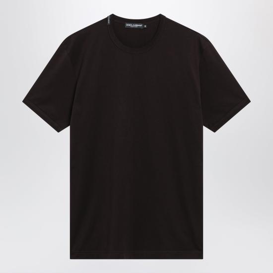 26SS 돌체앤가바나 반팔 티셔츠 G8JX7TG7P1A M0682 BROWN