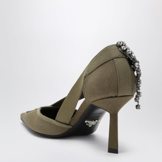 26SS 프라다 힐/펌프스 1I443OB075010 F0161 GREEN - PRADA