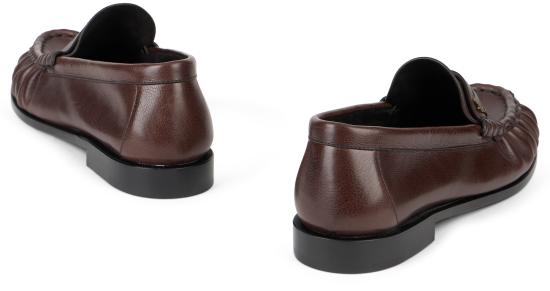 26SS 생로랑 매트 레더 서플 르 로퍼 83947125VAA 2128 BROWN - SAINT LAURENT