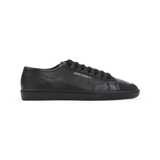 26SS 생로랑 GYM 짐 스무스 레더 스니커즈 82008700N00 1000 BLACK