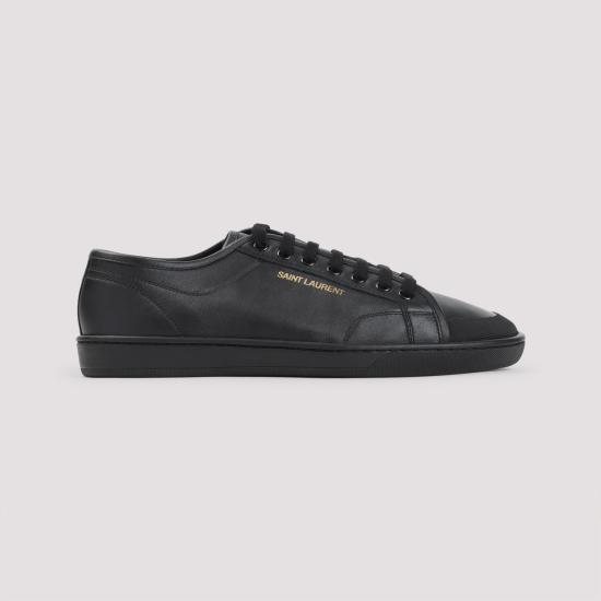 26SS 생로랑 GYM 짐 스무스 레더 스니커즈 82008700N00 1000 BLACK - SAINT LAURENT