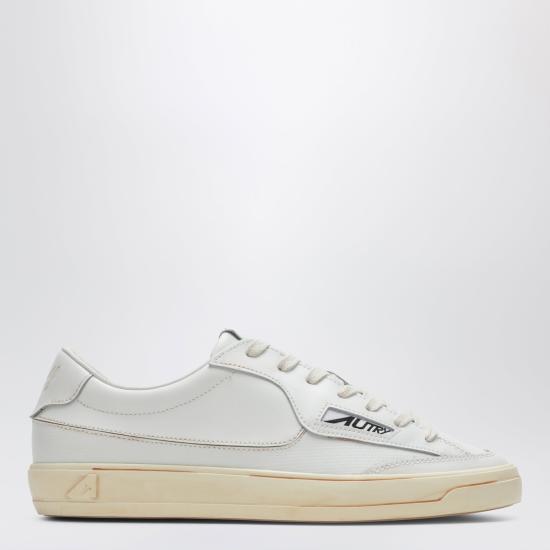 26SS 오트리 WINDSCAPE 로우 스니커즈 슈퍼 빈티지 가죽 SVLMPJ02 WHITE