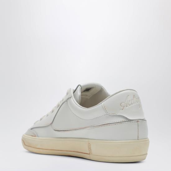 26SS 오트리 WINDSCAPE 로우 스니커즈 슈퍼 빈티지 가죽 SVLMPJ02 WHITE - AUTRY