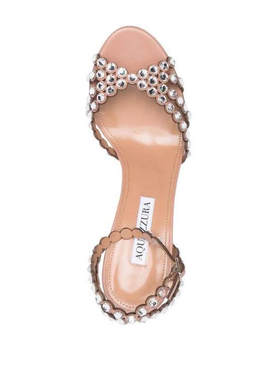 26SS 아쿠아주라 샌들 TQLMIDS0NAP PWP PINK - AQUAZZURA