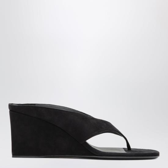26SS 알라이아 샌들 AA3M105C0H53SUE 999 BLACK