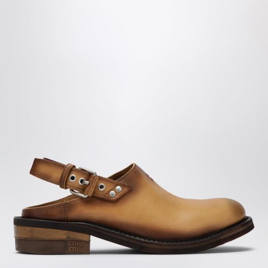 26SS 미우미우 샌들 5R667EA0455OD F0054 BROWN