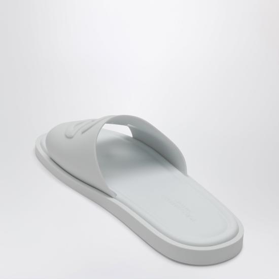 26SS 돌체앤가바나 러버 비치웨어 슬리퍼 CS2215AN994 87163 WHITE - DOLCE & GABBANA