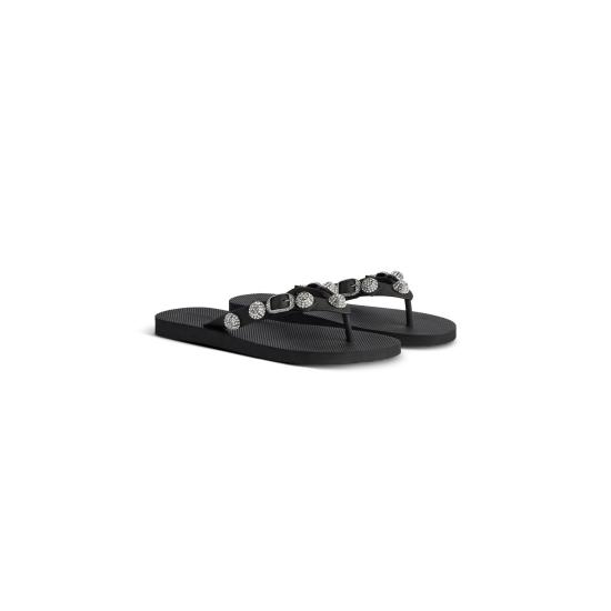 26SS 발렌시아가 샌들 784853W1TA8 1010 BLACK - BALENCIAGA