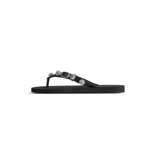 26SS 발렌시아가 샌들 784853W1TA8 1010 BLACK - BALENCIAGA