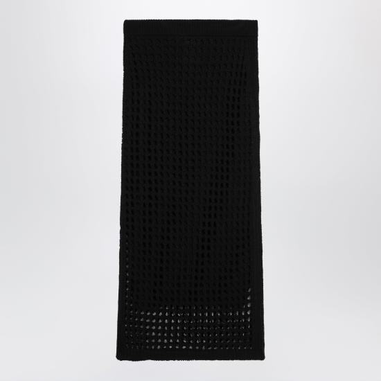 26SS 막스마라 미디 스커트 MXPGEODECO 004 BLACK - MAX MARA